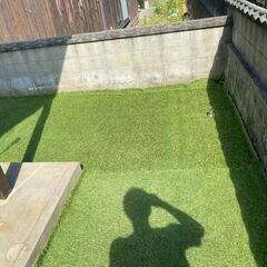 早いもの勝ち！！【美品】人工芝　約４０㎡　雑草対策　ペット用としても！の画像