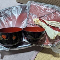 【9/8まで】山中塗の汁椀セットの画像