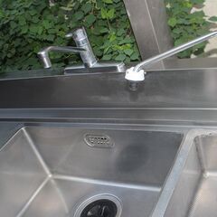 TANICO タニコー ステンレス シンク 厨房用品 業務用 幅152cm Used・キレイの画像