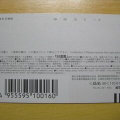 日本通運　平成11年 安全管理優両支店最優秀賞受賞記念 決めたルールを全員で守り、ゼロ災職場をつくり上げよう！　50度数未使用テレフォンカードの画像