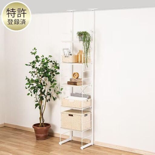 Nポルタ 40cm 突っ張り棚