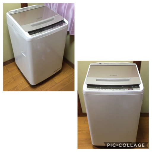 日立 洗濯機 8Kg BW-V80E ビートウォッシュ