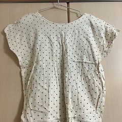 ドット柄　ノースリスカートセットアップの画像