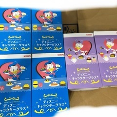 キリンビバレッジオリジナルディズニーキャラクターグラスの画像