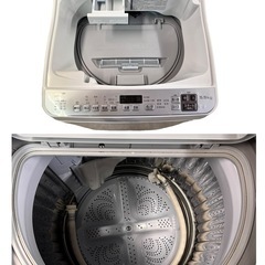 NO.1704 【2022年製】 SHARP 全自動洗濯乾燥機 ES-TX5F-S 5.5kg 生活家電 洗濯機 中古の画像