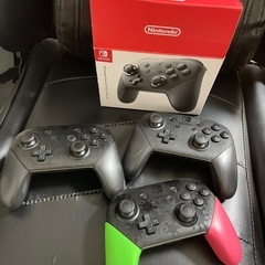 Switchプロコン3つ