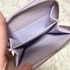 🤍美品　Bershka パステルパープル財布の画像