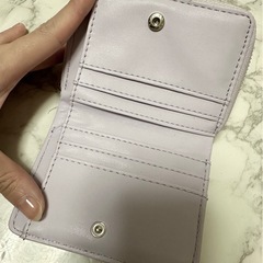 🤍美品　Bershka パステルパープル財布の画像