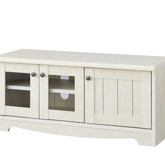 美品ニトリ 白いテレビ台 の画像