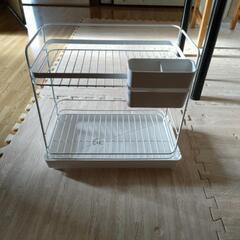 水切りカゴ、水切りラックの画像