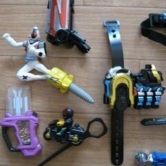 ライダーフォーゼ＆メテオ）武器や道具６種セット☆食玩品の画像