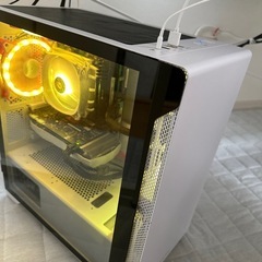 値下げ！自作ライトゲーミングパソコン i7 SSD速い！ホワイト...