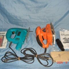 DIY 道具　ジグソー　SJS-350　動作品、サンダ KDS-...