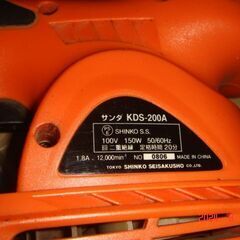 DIY 道具　ジグソー　SJS-350　動作品、サンダ KDS-200A　故障品の画像