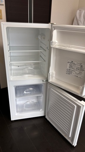 2ドア冷蔵庫グラシア106