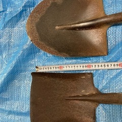 スコップ、シャベル、ショベル　2本セット　土木、造園の画像