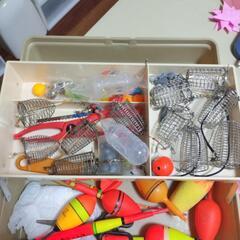 🎣釣具　サビキ釣りセット+タックルBOX付の画像