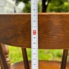 飛騨産業 キツツキ 穂高 ベビーチェア オーク アンティーク調 無垢材 ダイニングチェア ウィンザー ハイチェア 子供椅子 の画像