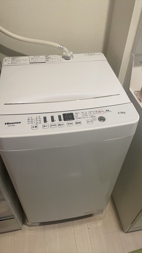 2020年製造　Hisense 洗濯機5.5kg