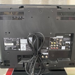 SONY  BRAVIA19型　リモコンなし
の画像