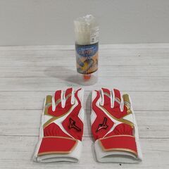 ☆未使用品『ミズノ バッティンググローブ ジュニア用/ユニックス...