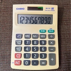 未開封✨　CASIO 電卓　MH -10Ｔの画像
