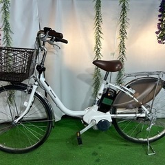 No.206 Panasonic 電動アシスト自転車 ビビDX BE-ELD43整備済み24インチ