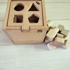 カワイ 木の型はめパズル 知育玩具