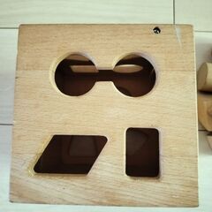 カワイ 木の型はめパズル 知育玩具の画像