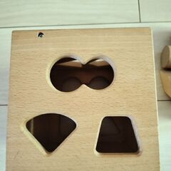 カワイ 木の型はめパズル 知育玩具の画像