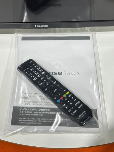 ★Hisense★ ハイセンス 液晶テレビ 32ｖ型 32Ａ30Ｇ 2022年 高画質 ３波Ｗチューナー 外付けＨＤＤ対応