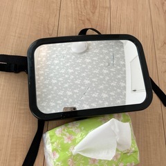 後ろ向き　赤ちゃん　見守りミラー　車用品　の画像