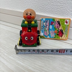 新品未使用　アンパンマン　ふりふりしゅっぽ　SL 汽車おもちゃ