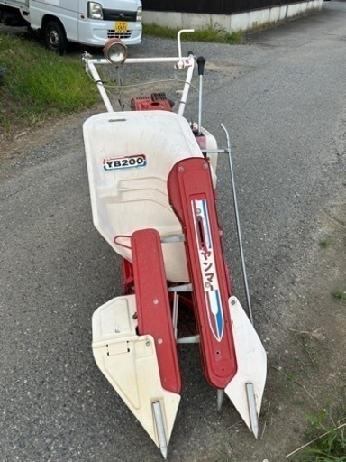 ヤンマー　YB200, バインダー　. 1条刈り　動作確認済み　茨城県常総市から引き取り限定