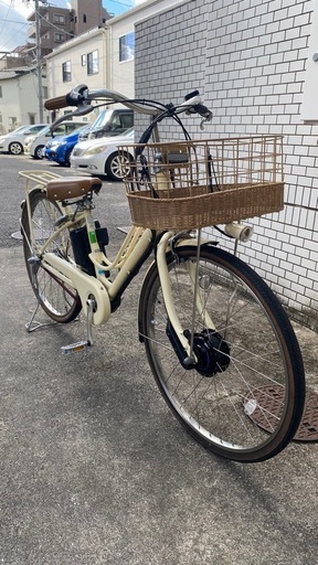 ブリヂストン　電動自転車　電動アシスト自転車　美品