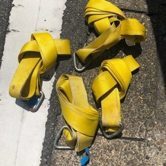荷締め用バンド黄色のみ2本で7500円の画像