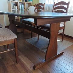 8/25(日)お引き取り頂ける方限定　ダイニングテーブル差し上げますの画像