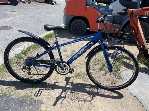 子供自転車　ジュニア自転車　ドライド　6段変速付き　ライト付き