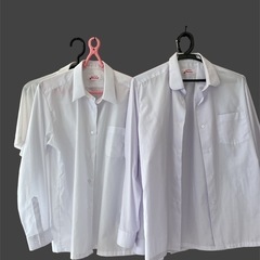 冬になる前に❣️スクールワイシャツ白　中古品