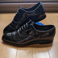 Brooks Brothers エナメルシューズ　made in Englandの画像