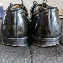 Brooks Brothers エナメルシューズ　made in Englandの画像