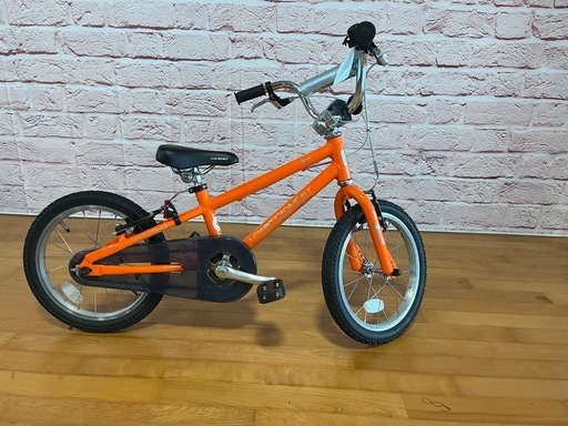 【完売御礼】【幼児用】整備済中古自転車 ルイガノ16型j16 身長105cm程度から オレンジ色  <自転車のオオムラ 静岡店>