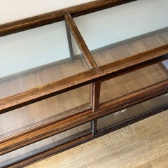 アンティーク ショーケース 二段セット