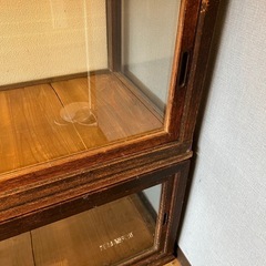 アンティーク ショーケース 二段セット