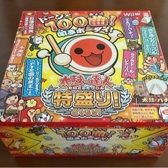 太鼓の達人WiiU 太鼓、バチ、ソフトのセット
