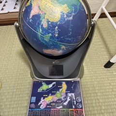 　お話中　地球儀