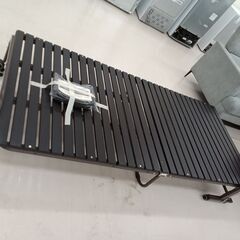 ★ジモティ割あり★ タンスのゲン 折り畳みベッド ダークブラウン...