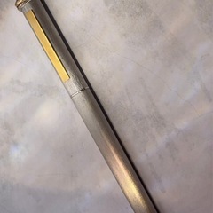 カルティエ ボールペン トリニティ cartie シルバー色 オーバル の画像