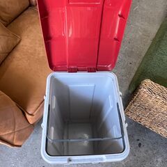 リサイクルショップどりーむ天保山店　No14179　ごみ箱　ダストボックス　蓋つき　の画像