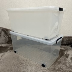 キャスター付　ストックボックス 収納ケースの画像